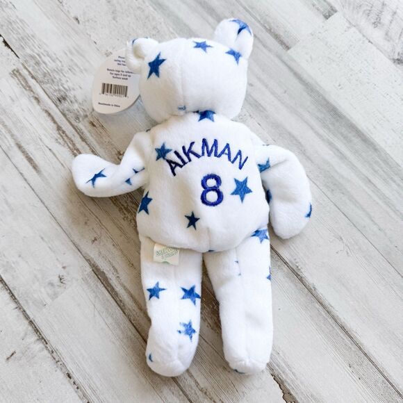 Vintage 1999 Salvino’s Bammers Troy Aikman #8 Dallas Cowboys Bear NFL Plush NWT - Picture 2 of 16